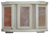 абажур угловой полукруглый с гималайской солью банный эксперт