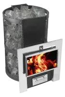 печь для бани термофор кольчуга 14-18 плазма (нерж. сетка) с парогенератором #