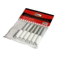 втулка дистанционная 15х30 с саморезом для монтажа огнетермозащиты огнеупорoff, 6шт