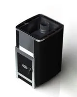 печь для бани грейвари кирасир 15 финка silver дровяная 