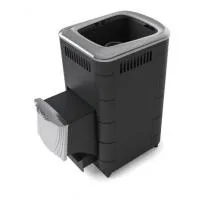 печь для бани тмф тунгуска cast нер дверца антрацит #