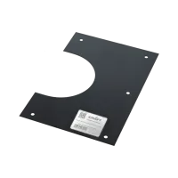 разделка craft потолочная декоративная нерж. (304/0,5 мм), 400*266, с отв. ф250, 2-х состав.черная #