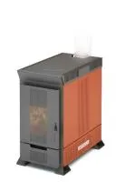 печь отопительно-варочная теплодар матрица-100 дровяная терракота #