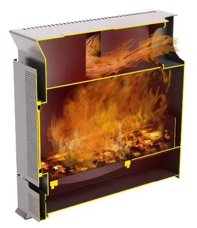 печь отопительно-варочная теплодар матрица-100 дровяная терракота #